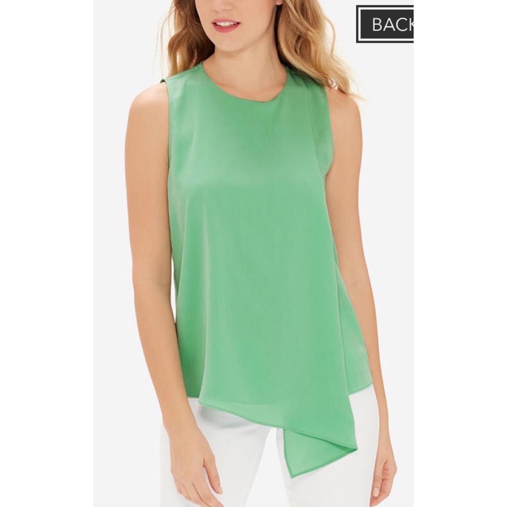 Limited | Sleeveless Draped Tank Shell